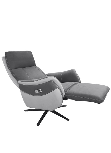 fauteuil de relaxation electrique tissu - souffle d'interieur