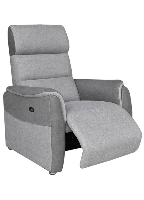 fauteuil de relaxation electrique tissu - souffle d'interieur