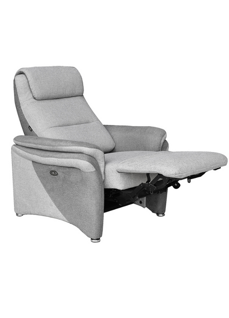 Fauteuil relax électrique en tissu confortable - souffle d'interieur