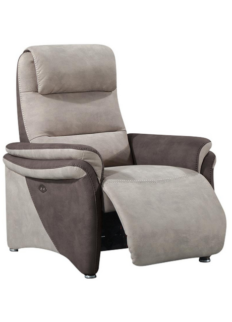 Fauteuil relax électrique en tissu confortable - souffle d'interieur