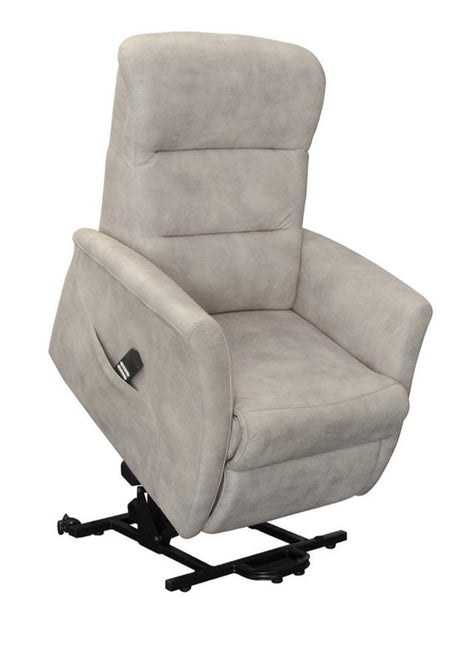 Fauteuil releveur électrique de relaxation gris design - Souffle d'intérieur