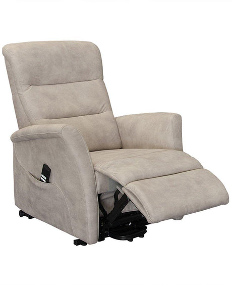 Fauteuil releveur électrique de relaxation gris design - Souffle d'intérieur