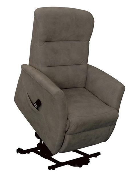 Fauteuil releveur électrique de relaxation taupe - Souffle d'intérieur