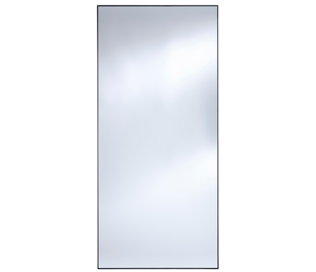 grand miroir rectangulaire sur fond blanc - Souffle d'intérieur