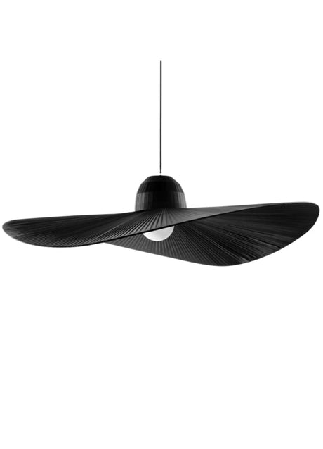 Suspension en tissu design italien noir  - SOUFFLE D'intérieur