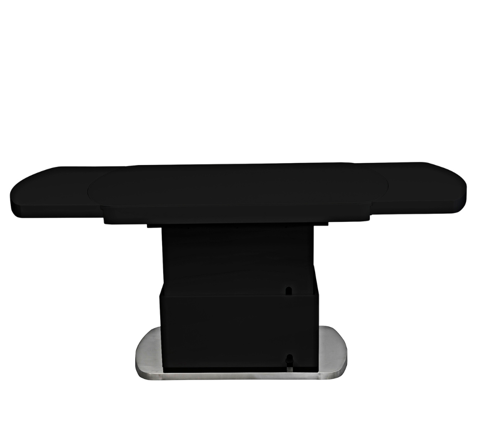 table basse relevable extensible noir - Souffle d'intérieur