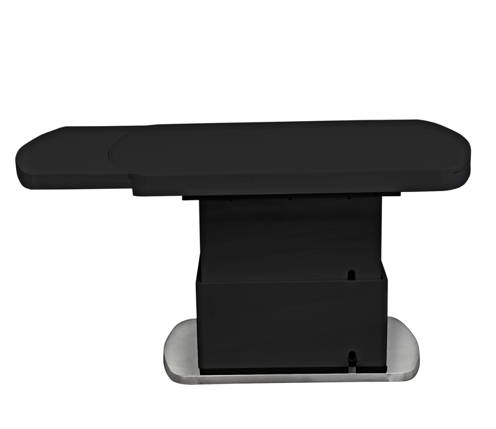 table basse relevable extensible noir - Souffle d'intérieur