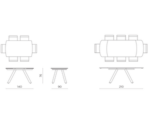 table-salle-a-manger-ceramique-extensible-marbre-gris-clair-capodarte-akante-design-souffle-d-interieur